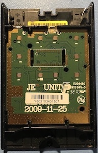 Front of audiobook player PCB